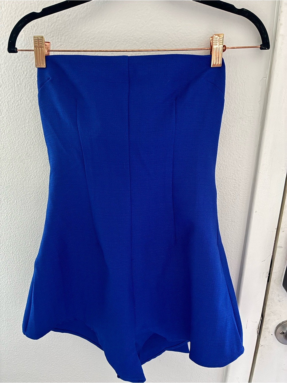 The Impeccable Pig Royal Blue Romper
